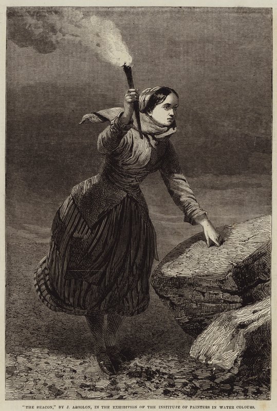 Latarnia morska autorstwa John Absolon