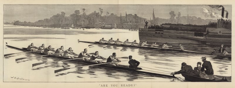 Czy jesteś gotowy? autorstwa John Charles Dollman