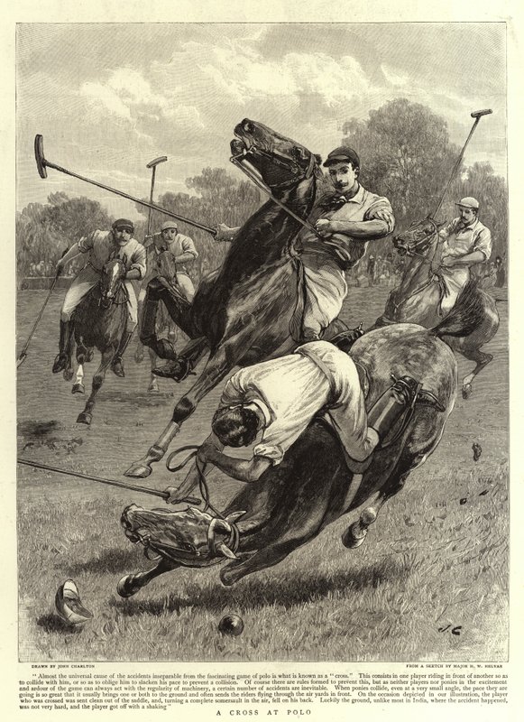 Krzyż w Polo autorstwa John Charlton