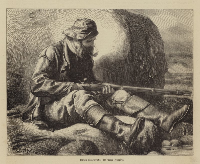 Strzelanie do kaczek na północy autorstwa John Dawson Watson