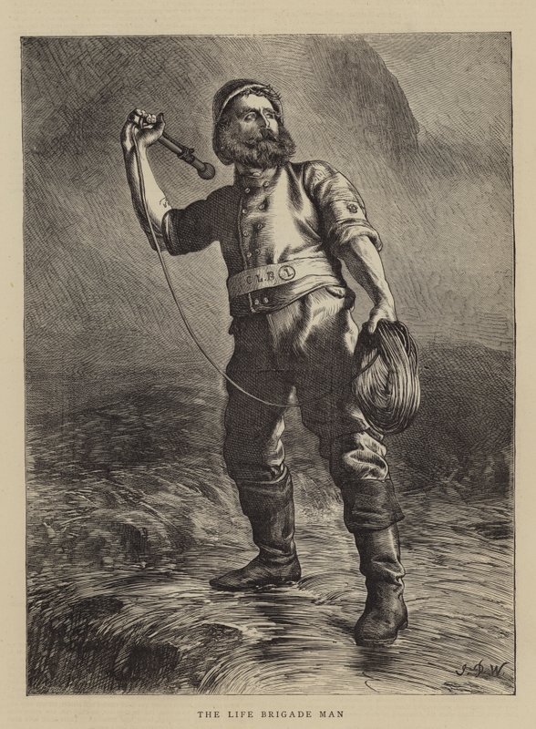 Człowiek z brygady życia autorstwa John Dawson Watson