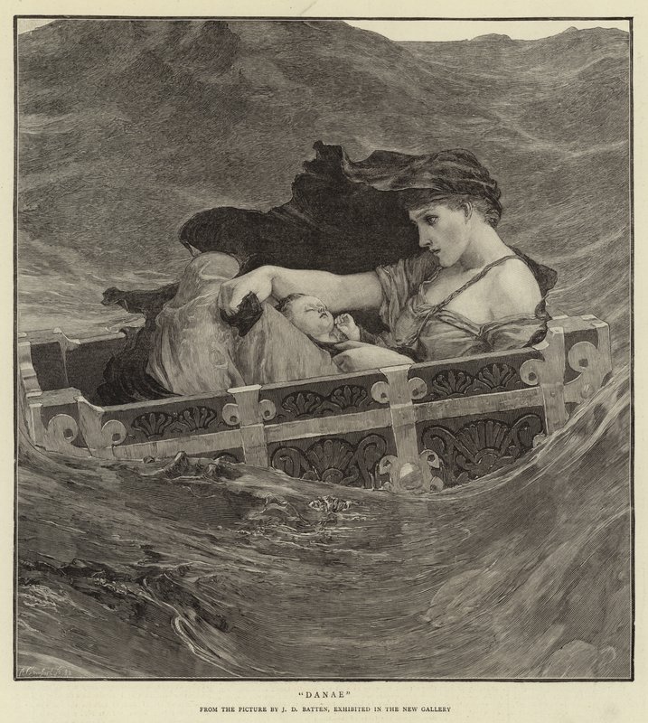 Danae autorstwa John Dickson Batten