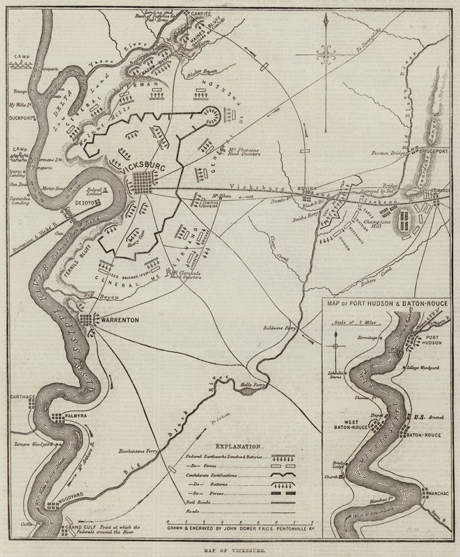 Mapa Wikingów autorstwa John Dower