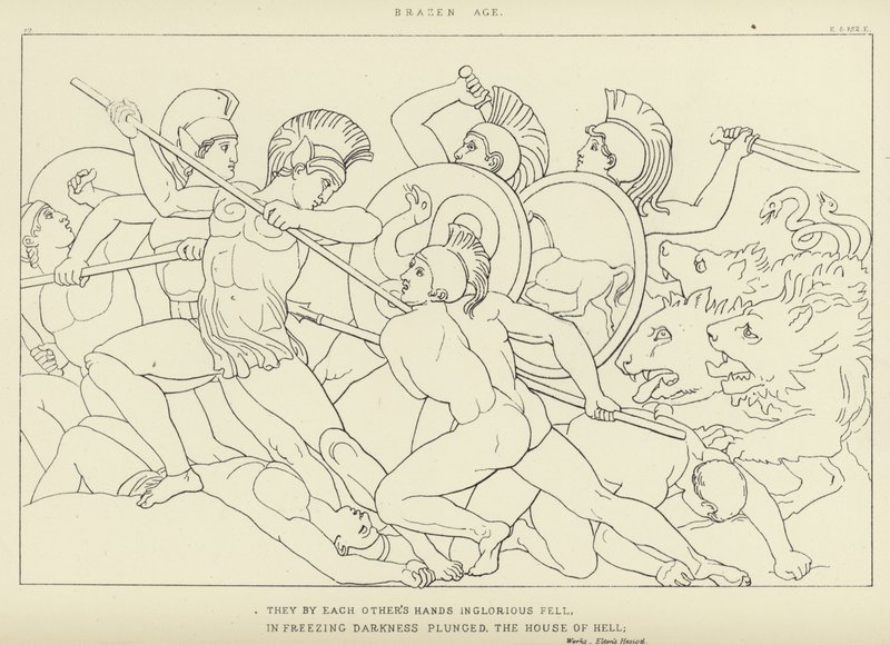 Wiek Miedziany autorstwa John Flaxman