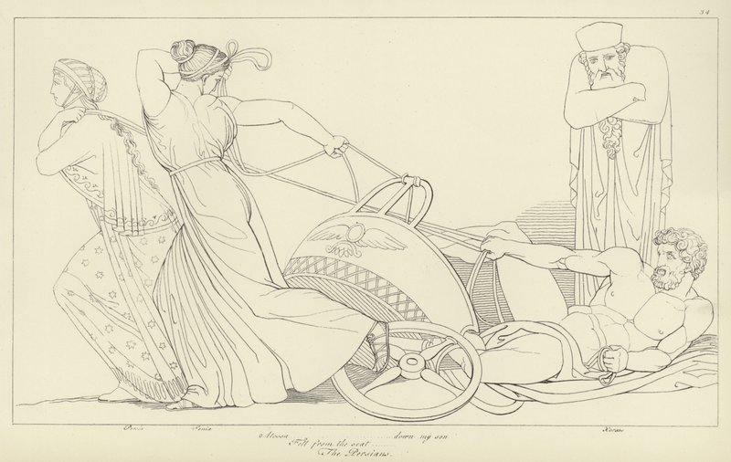 Persowie autorstwa John Flaxman