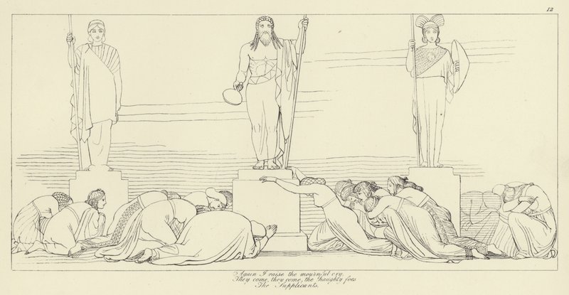 Wnioskodawcy autorstwa John Flaxman