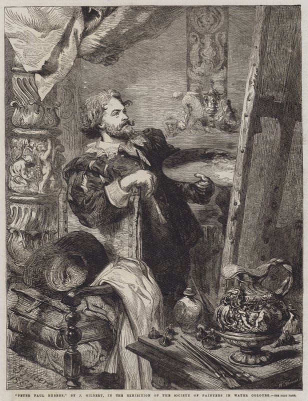 Peter Paul Rubens autorstwa John Gilbert