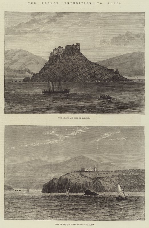 Francuska wyprawa do Tunisu autorstwa John Gilbert