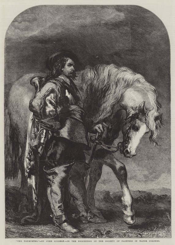 Trębacz autorstwa John Gilbert