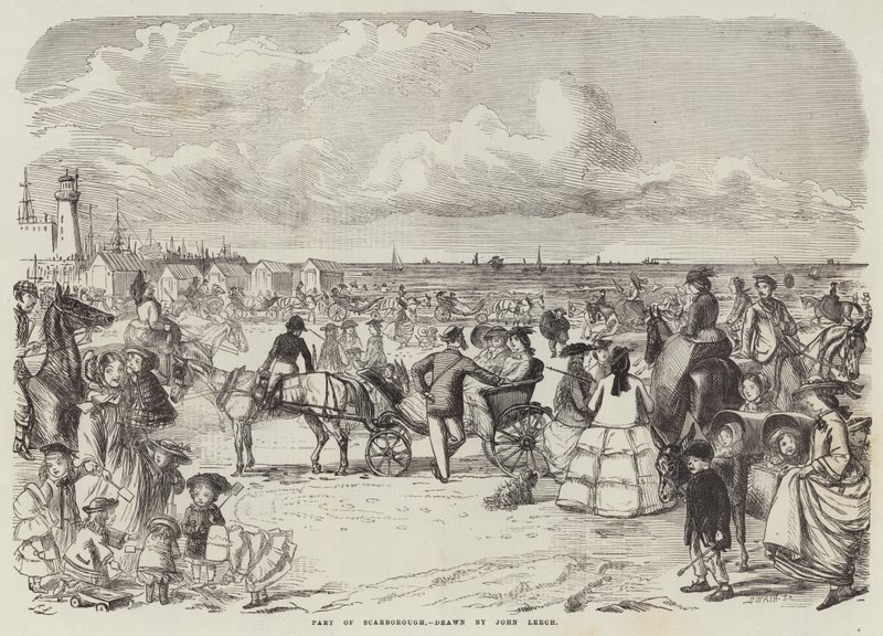 Część Scarborough autorstwa John Leech