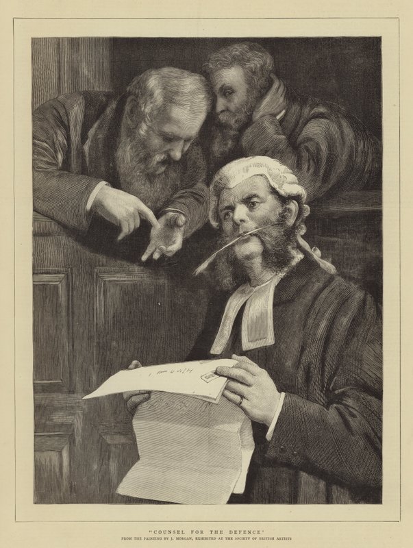 Obrońca autorstwa John Morgan