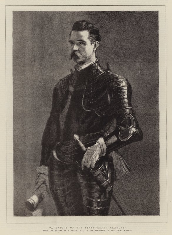 Rycerz XVII wieku autorstwa John Pettie