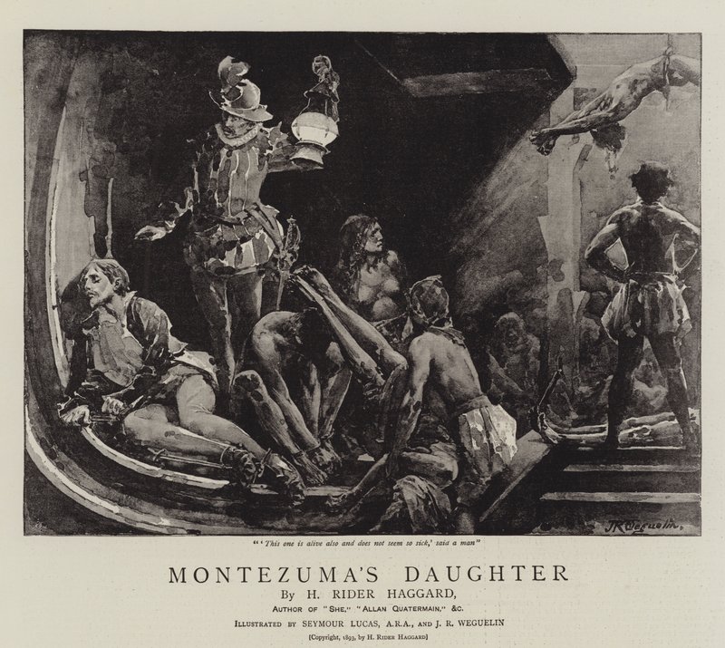 Córka Montezumy autorstwa John Seymour Lucas