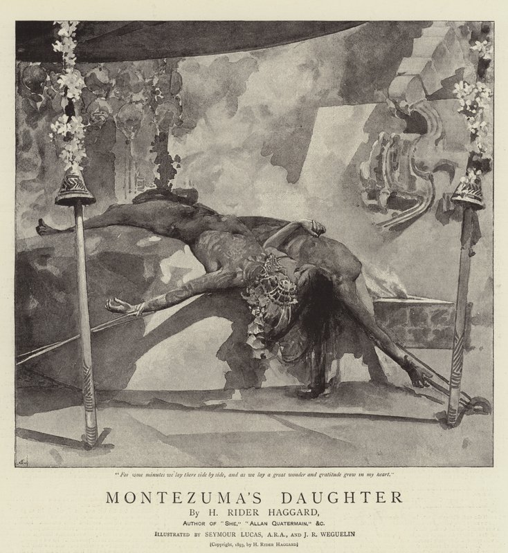 Córka Montezumy autorstwa John Seymour Lucas