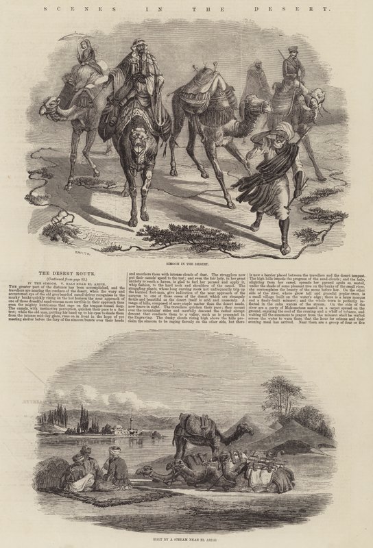 Sceny na pustyni autorstwa John Wykeham Archer