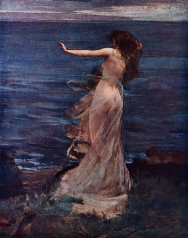 Ariadna (kolor lito) autorstwa John (after) Lavery