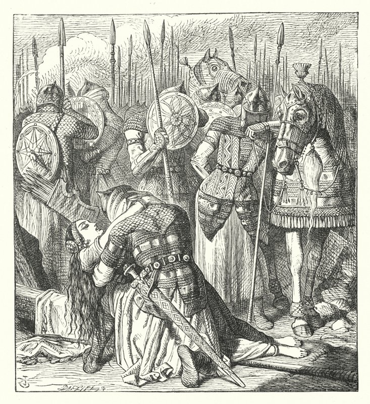 Tatarska wyprawa (rycina) autorstwa John (after) Tenniel