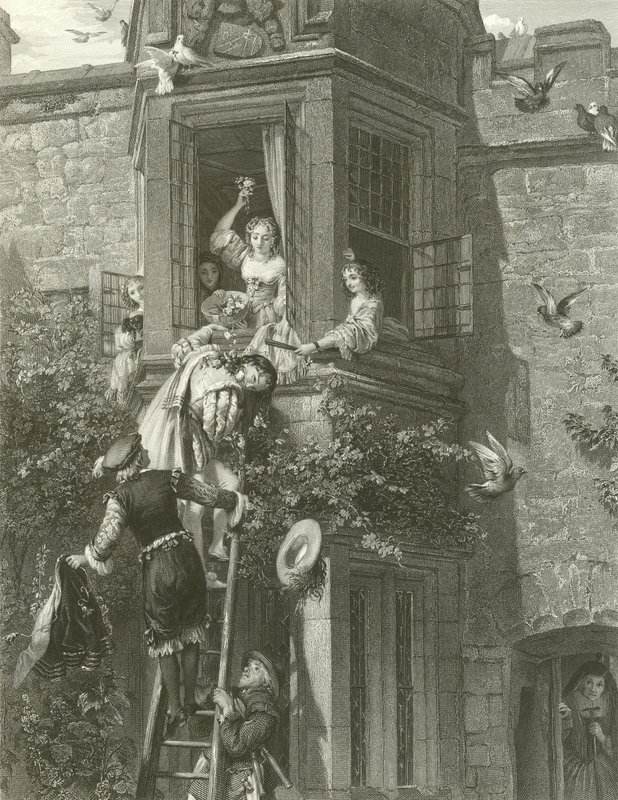 Atak i obrona autorstwa John Callcott Horsley