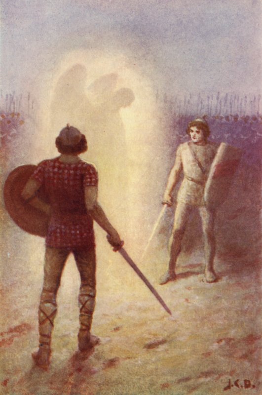 Długa walka dobiegła końca autorstwa John Charles Dollman