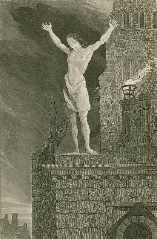 Salomon Orzeł potępiający Miasto autorstwa John Franklin