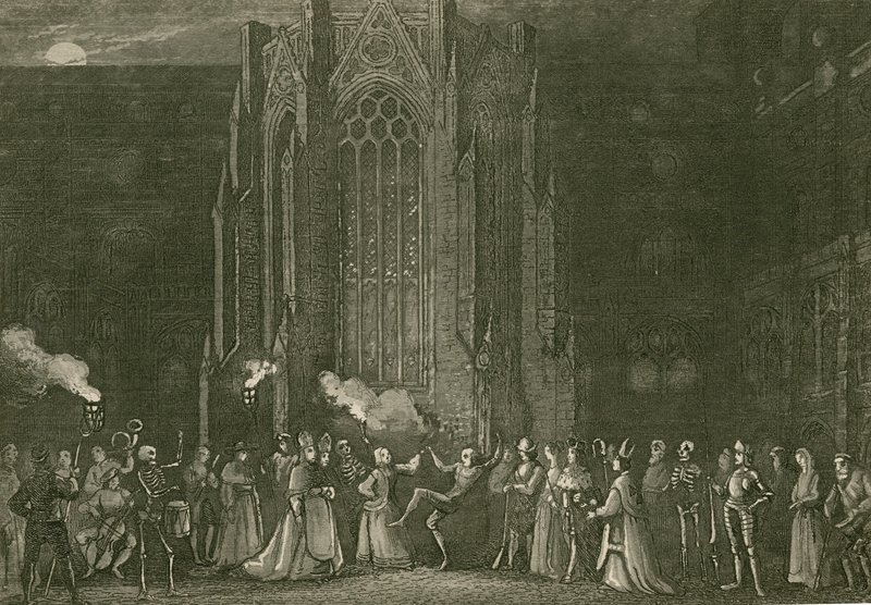 Taniec Śmierci autorstwa John Franklin