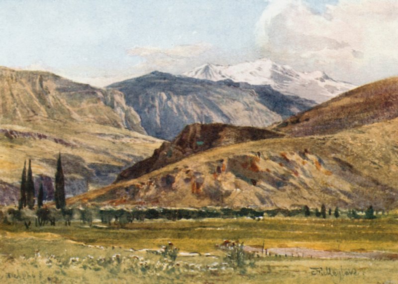 Delphi z Itea autorstwa John Fulleylove