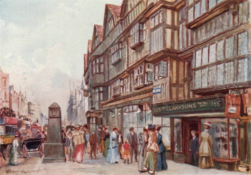 Staples Inn, High Holborn autorstwa John Fulleylove