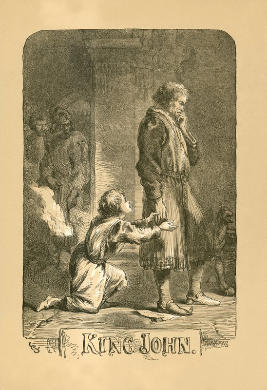 Król Jan autorstwa John Gilbert