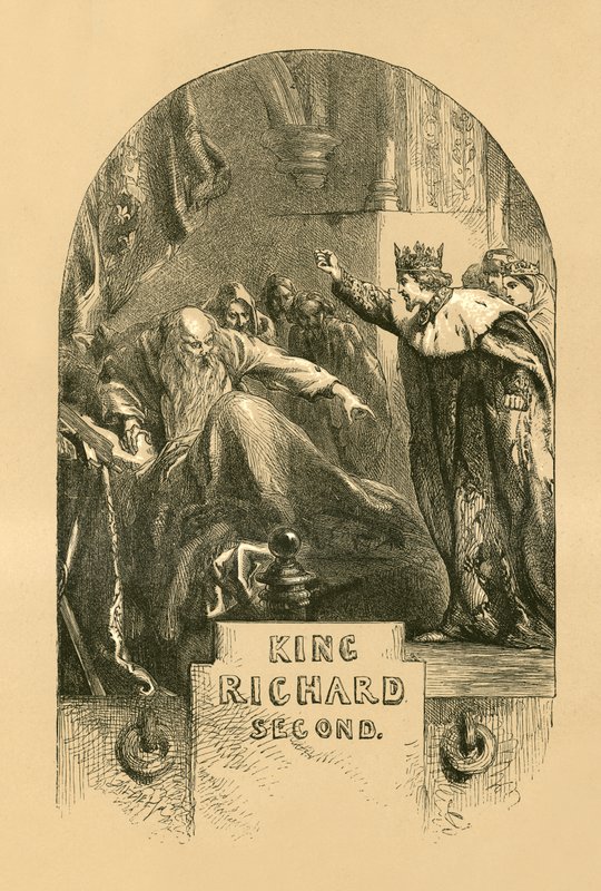 Król Ryszard II autorstwa John Gilbert