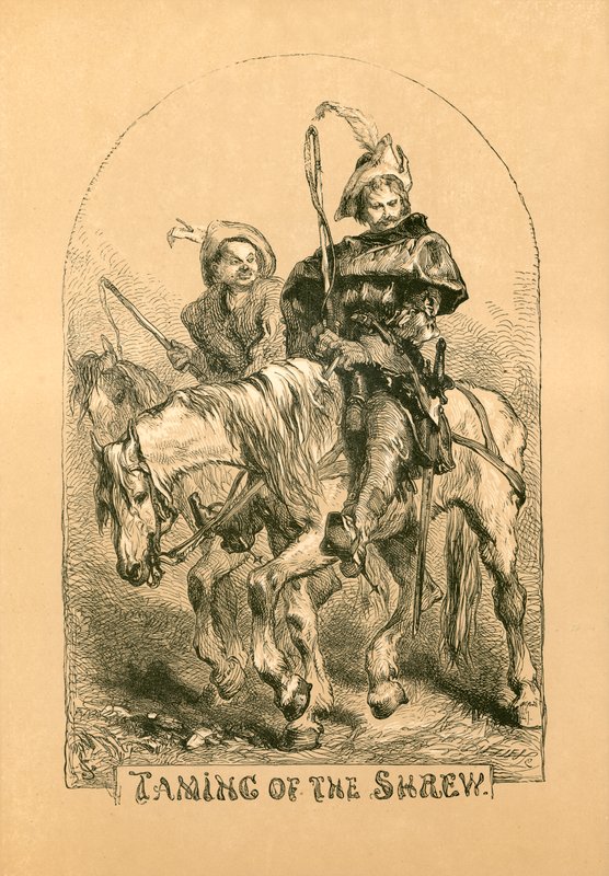 Poskromienie złośnicy autorstwa John Gilbert