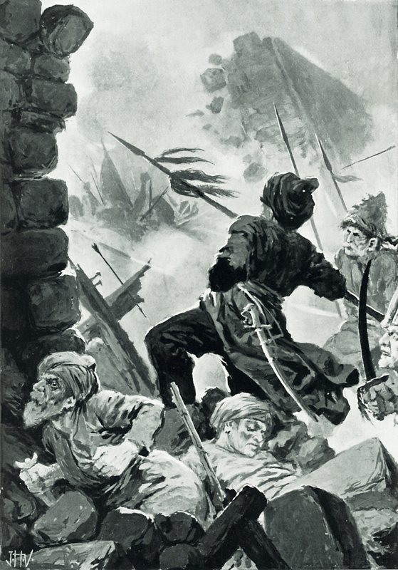 Zdobycie Bagdadu autorstwa John Harris Valda