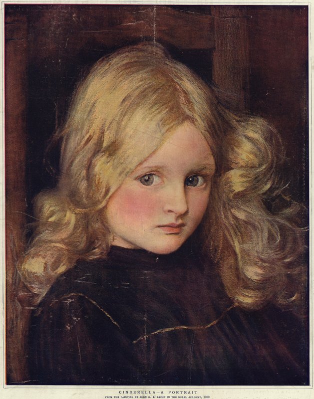 Kopciuszek, portret autorstwa John Henry Frederick Bacon