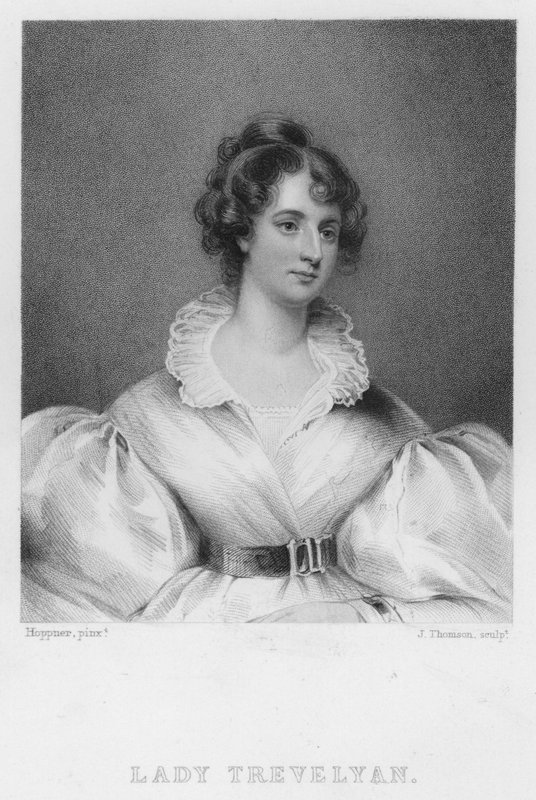 Lady Trevelyan (Grawerowanie) autorstwa John Hoppner