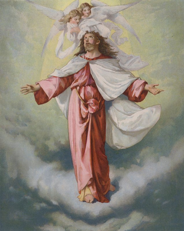 Chrystus wstępujący do nieba autorstwa John Lawson