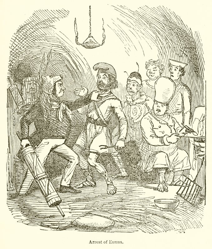 Aresztowanie Eunusa autorstwa John Leech