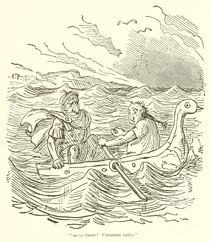 Co niesie Cezar Czasu autorstwa John Leech