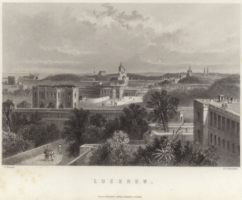 Lucknow w Uttar Pradesh autorstwa John Ramage