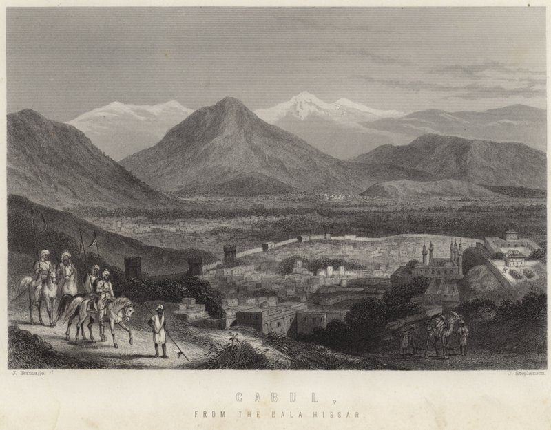 Miasto Kabulu autorstwa John Ramage