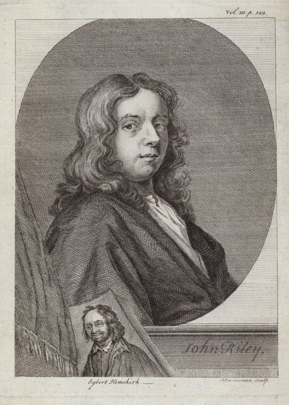 Portret Johna Rileya autorstwa John Riley