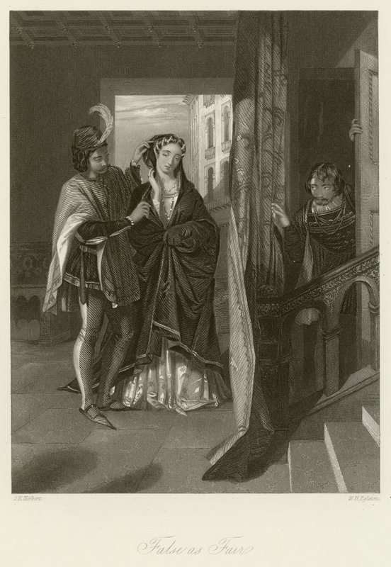 Fałszywe jak uczciwe autorstwa John Rogers Herbert