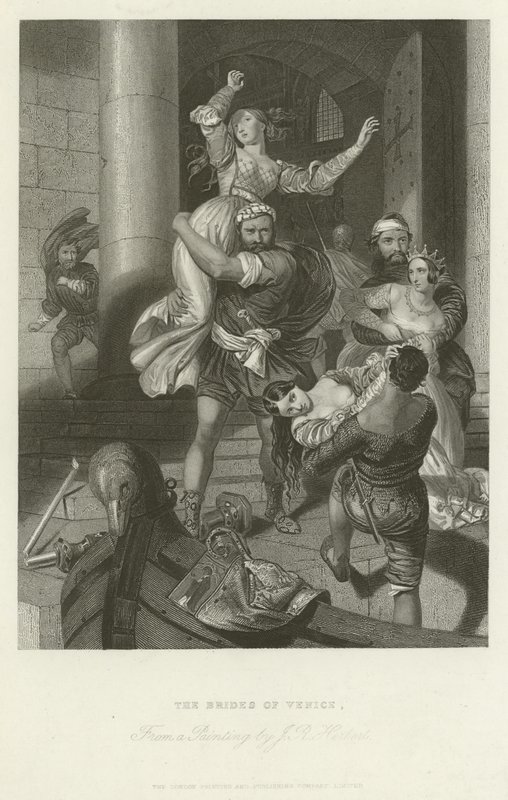 Weneckie panny młode autorstwa John Rogers Herbert