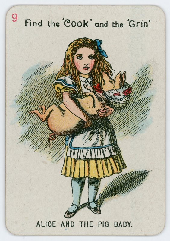 Alicja i Świnia Dziecko autorstwa John Tenniel