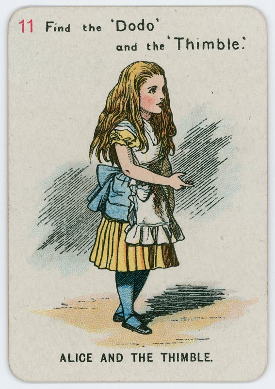 Alicja i Naparstek autorstwa John Tenniel