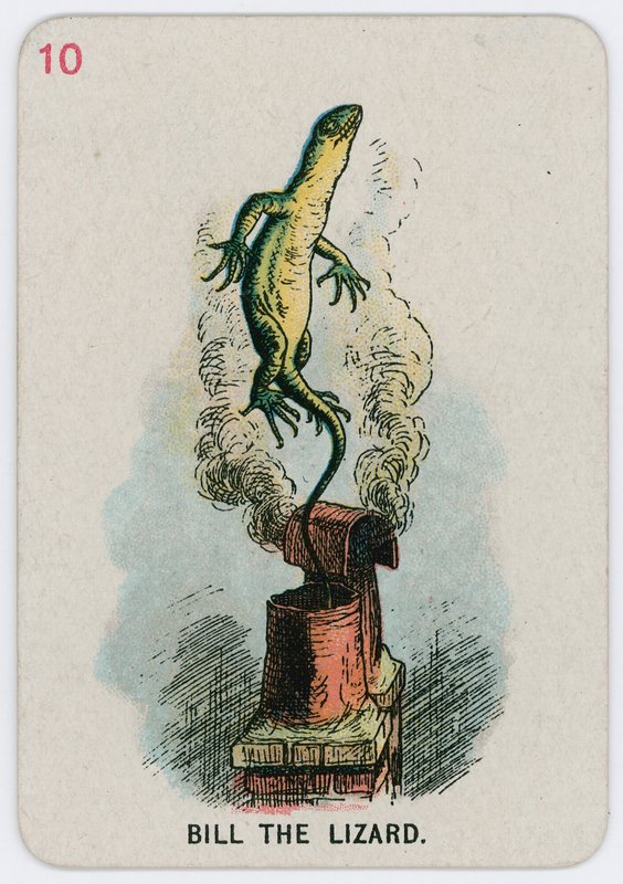 Билл Лизардполи autorstwa John Tenniel