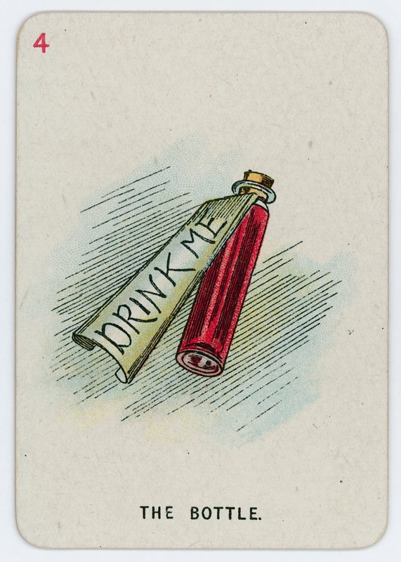 Butelka autorstwa John Tenniel