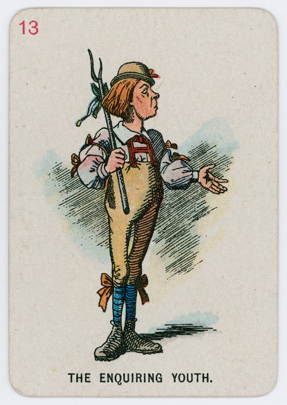 Dociekliwa młodzież autorstwa John Tenniel