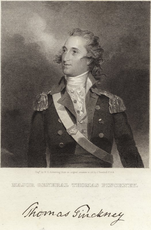 Generał dywizji Thomas Pinckney autorstwa John Trumbull