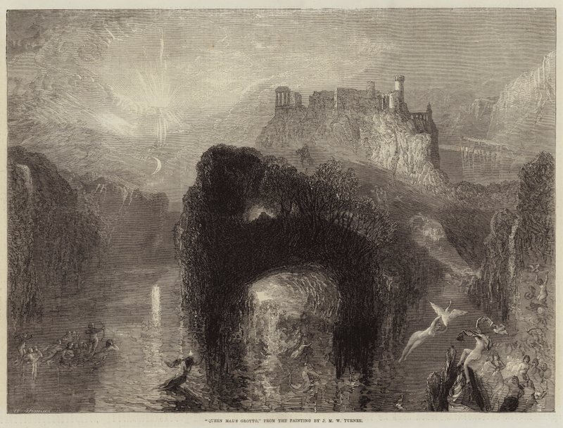 Grota Królowej Mab autorstwa Joseph Mallord William Turner