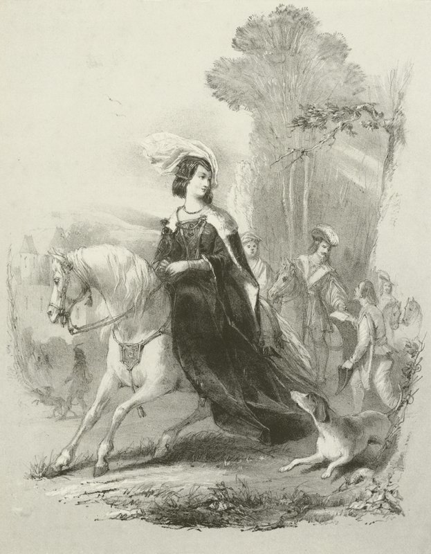 Targi Rosamond autorstwa Joseph Nash