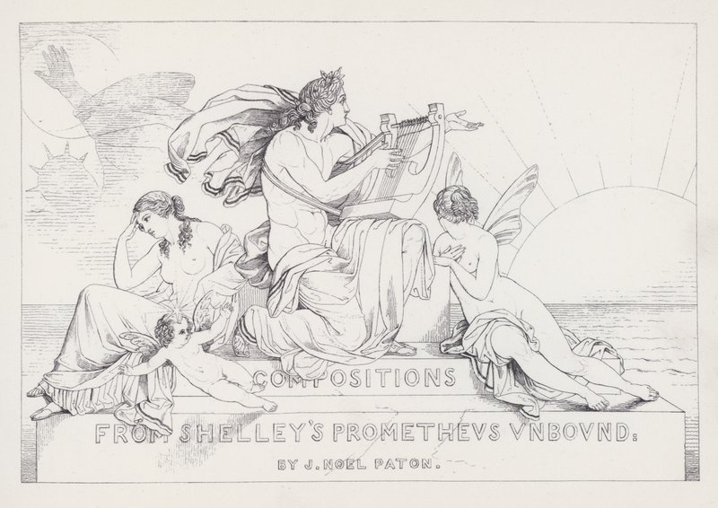 Shelleys Prometheus Unbound autorstwa Joseph Noel after Paton